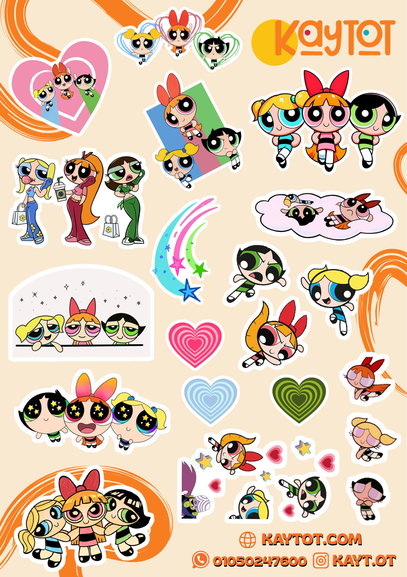 THE POWERPUFF GIRLS Sheet