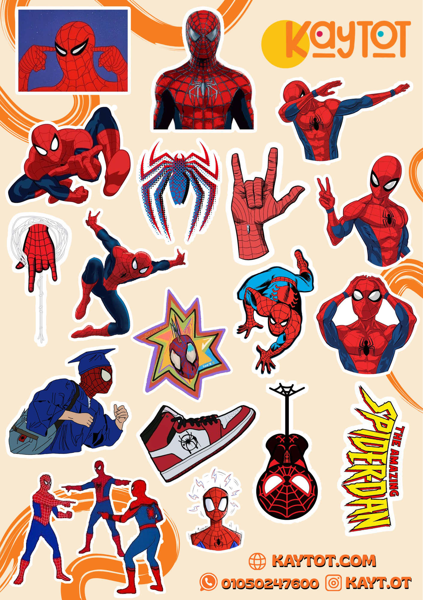 SPIDERMAN Sheet