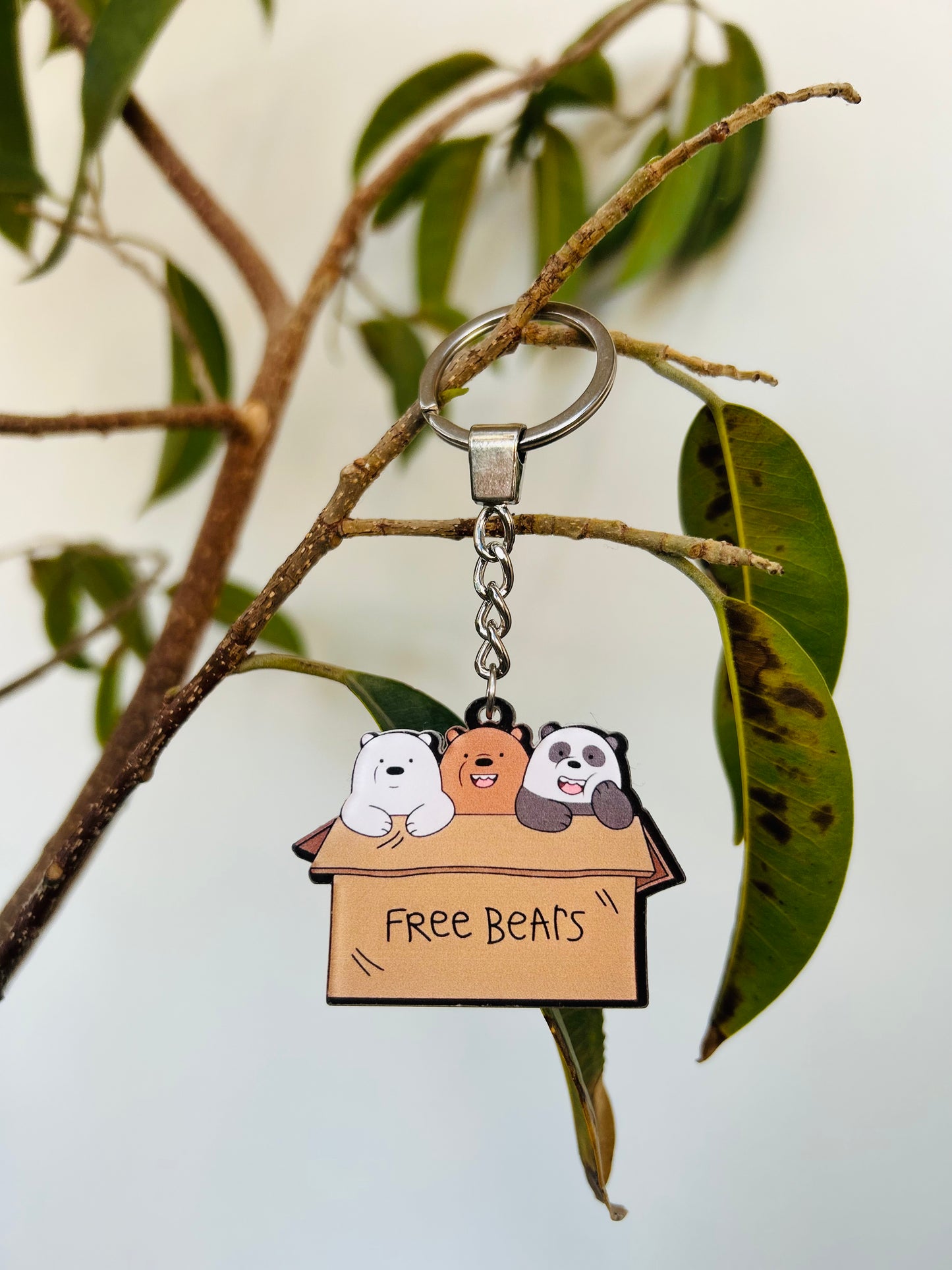 3 Bears Keychain
