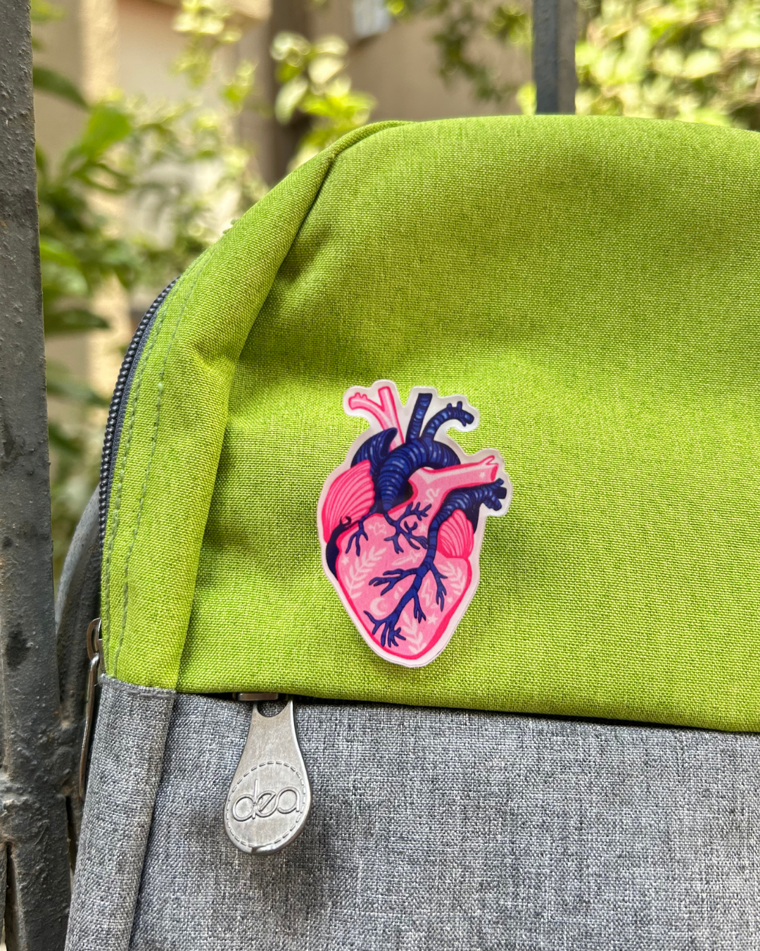 Pink Heart Pin