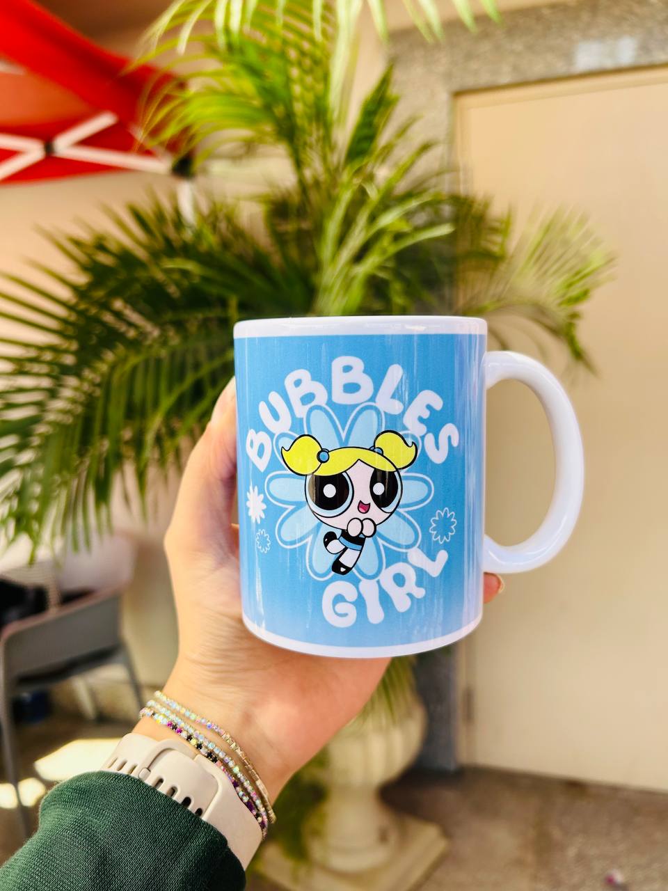 Bubbles Girl Mug