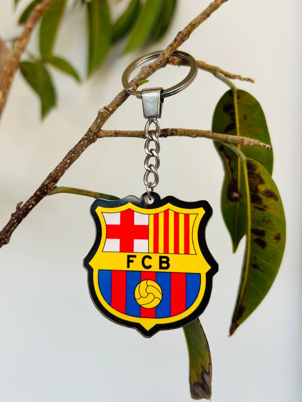Barcelona Keychain