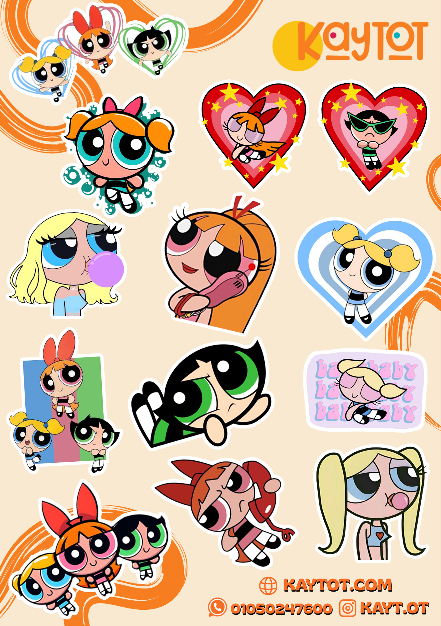 THE POWERPUFF GIRLS Sheet