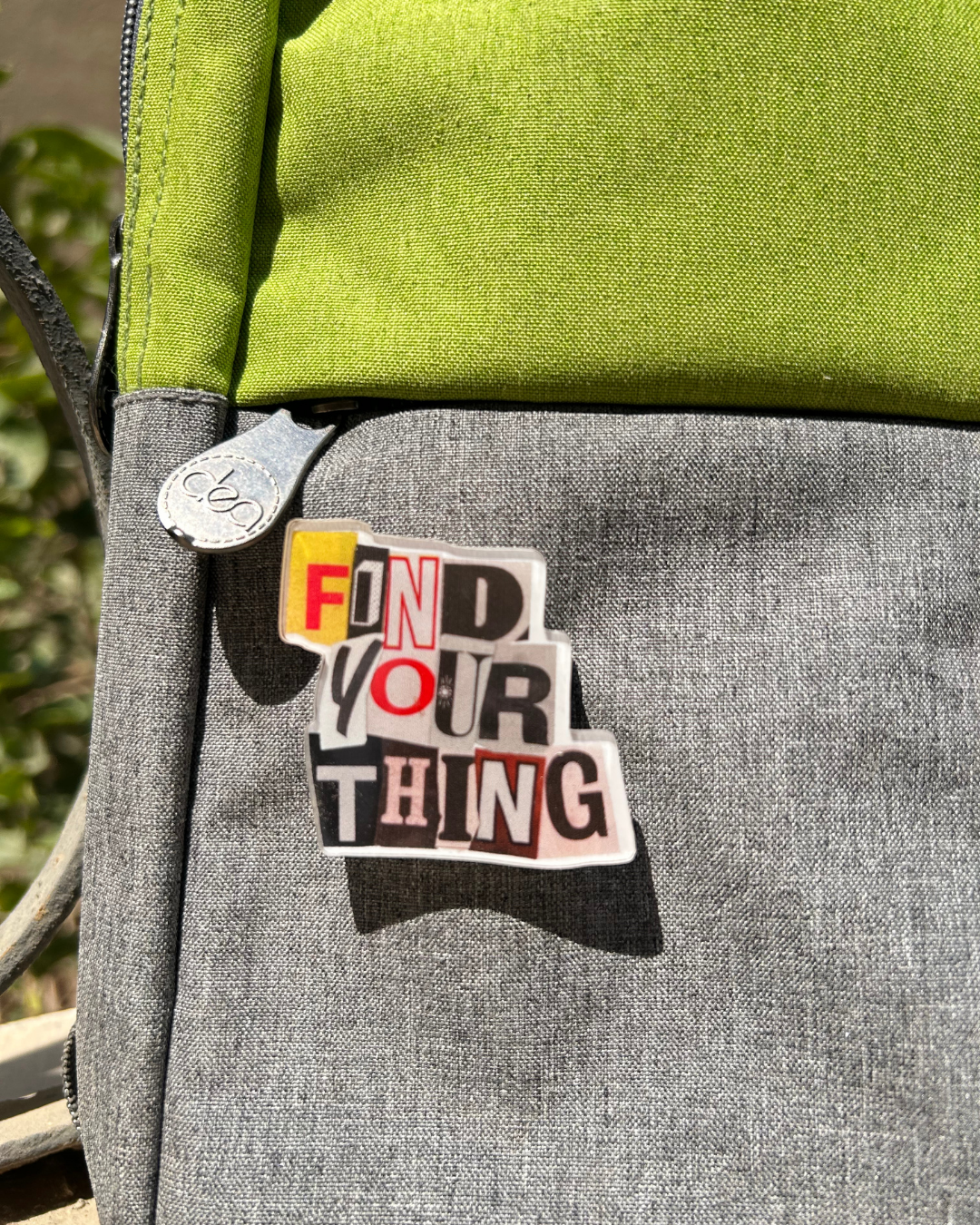 Find Your Things Pin