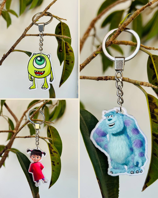 The Monsters Ink Keychains