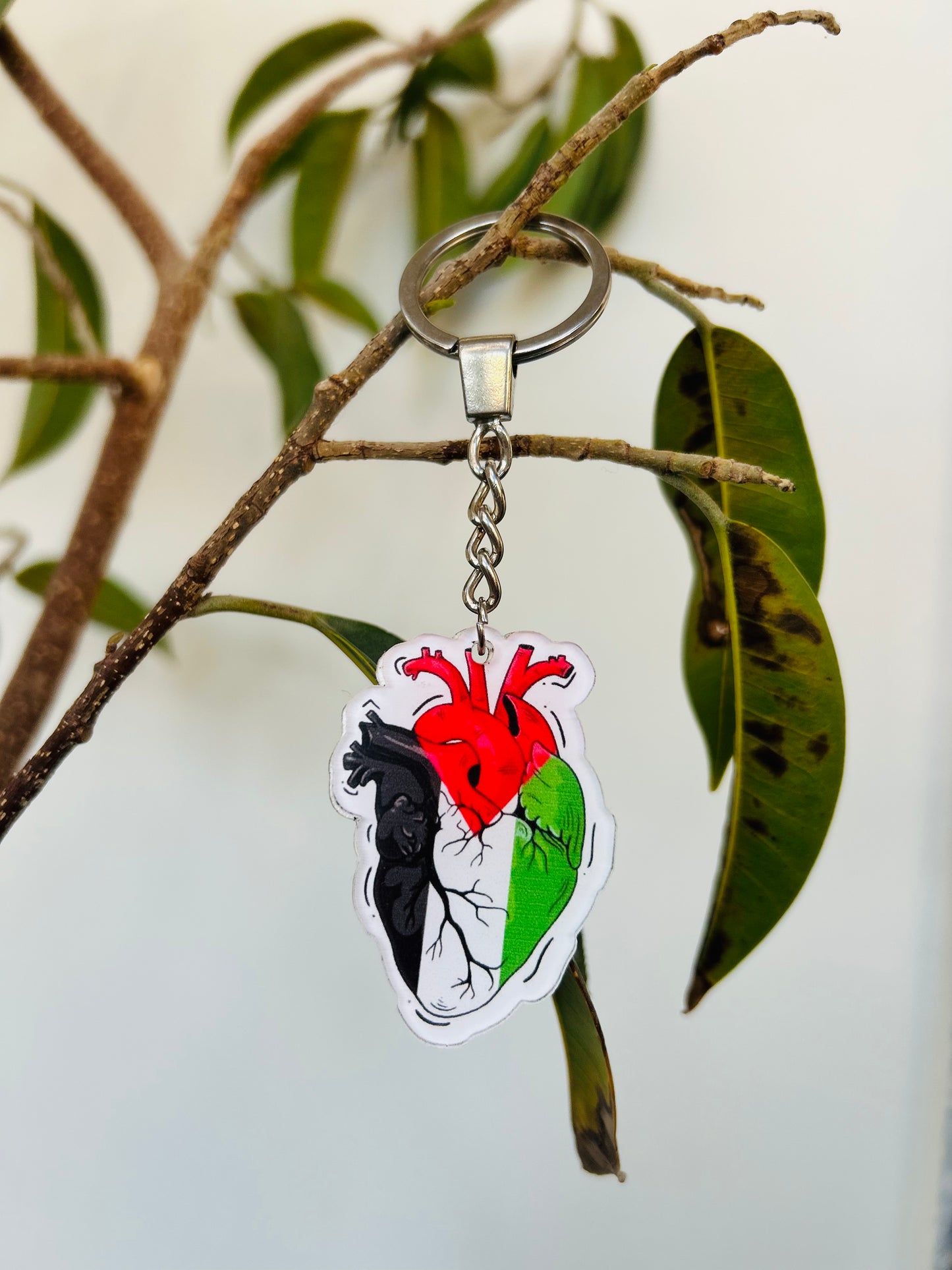 Palestine Keychain