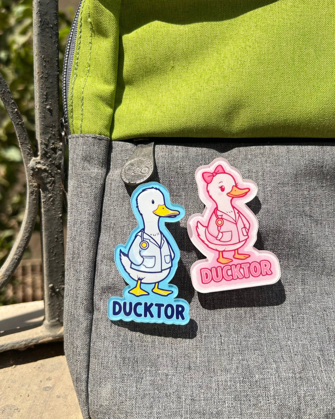 Couple Ducktors Pins