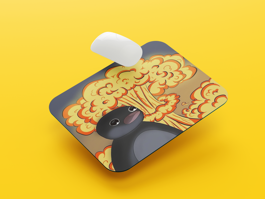 Boom Fire Mouse Pad