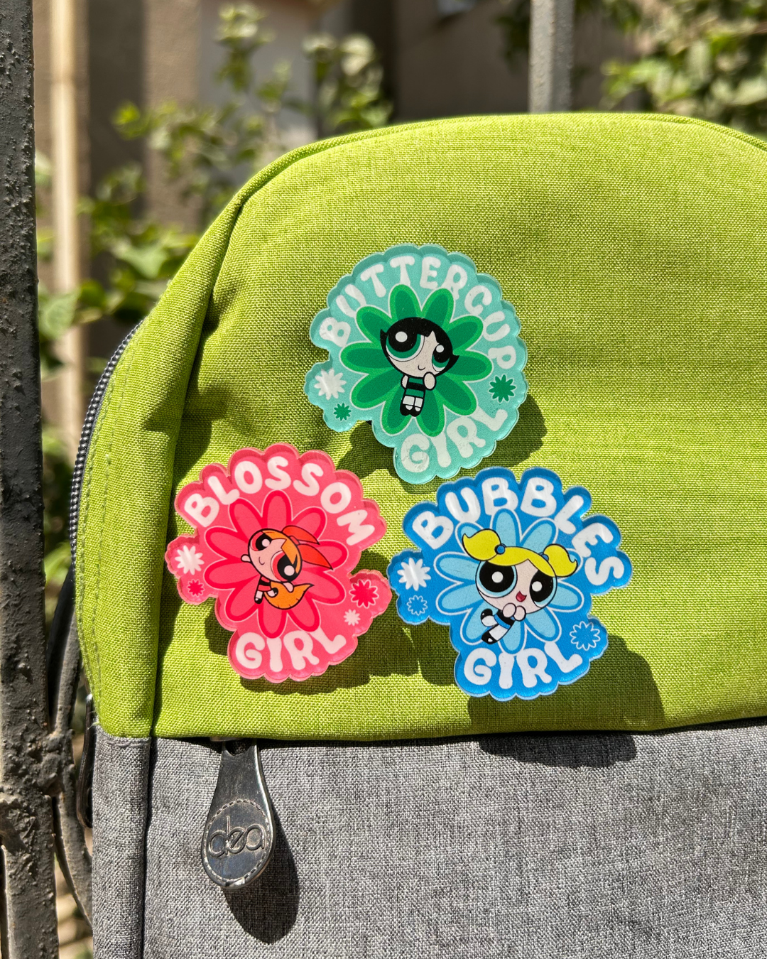 3 Powerpuff Girls Pins