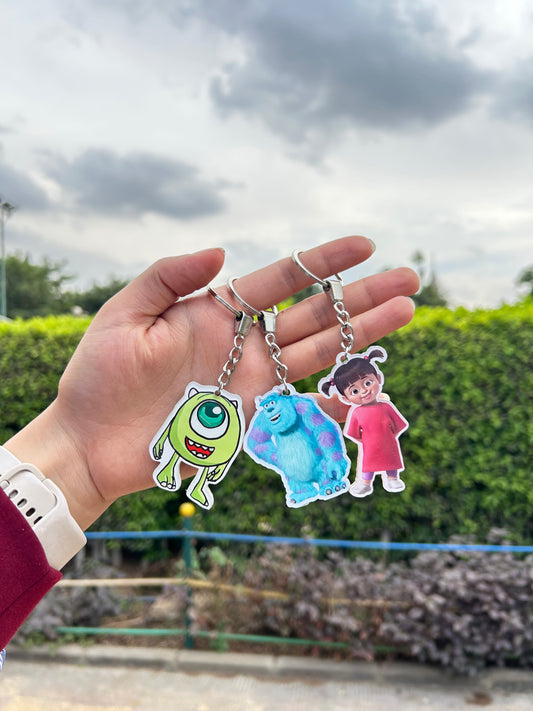 The Monsters Ink Keychains