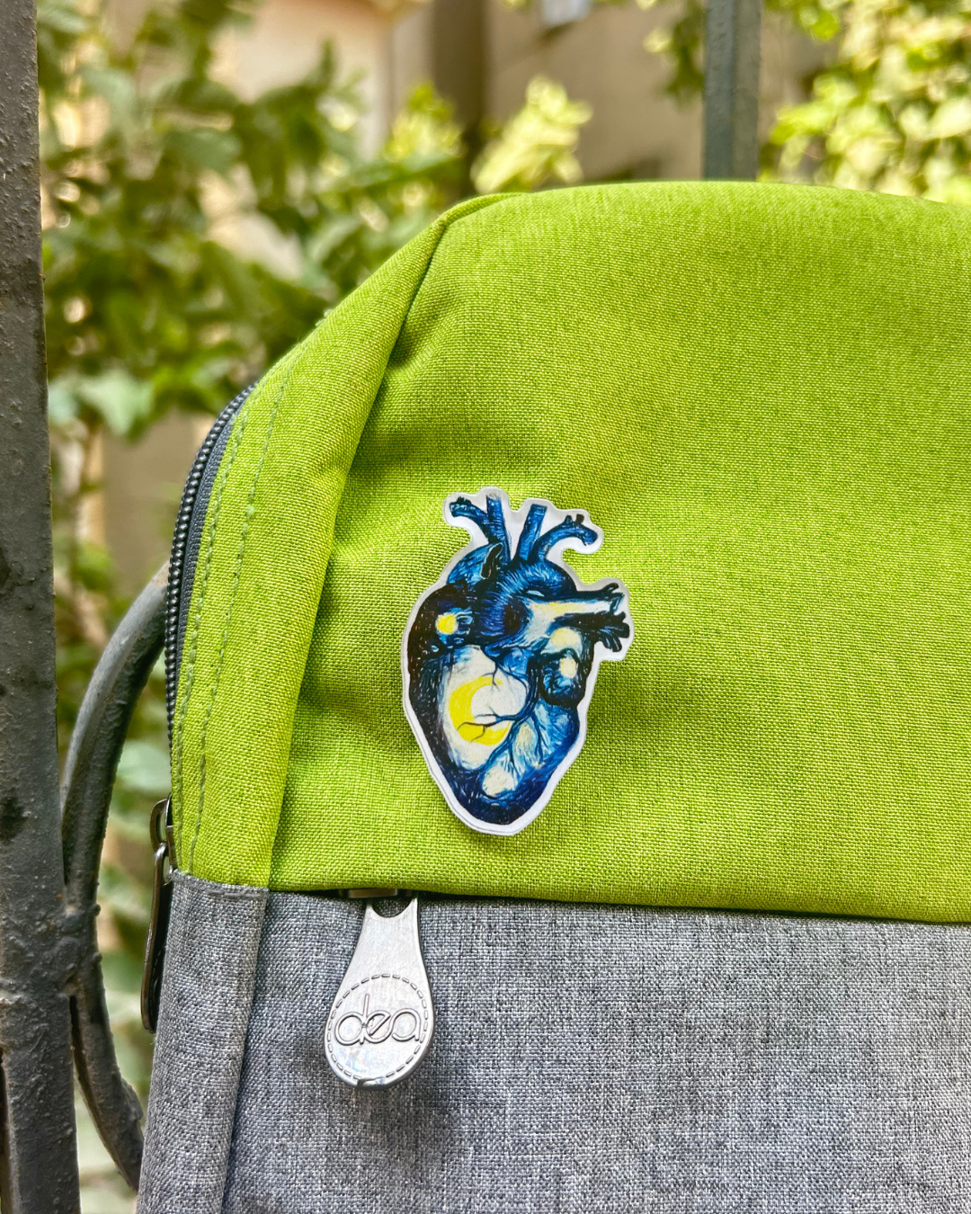 Blue Heart Pin