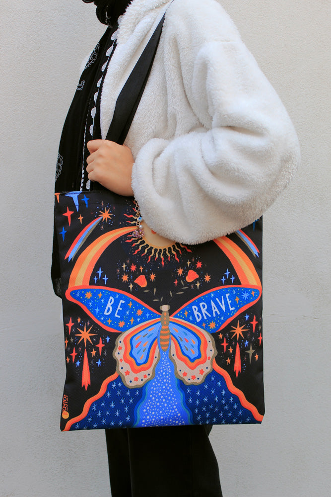 Be Brave Tote Bag
