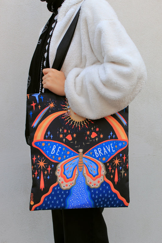 Be Brave Tote Bag
