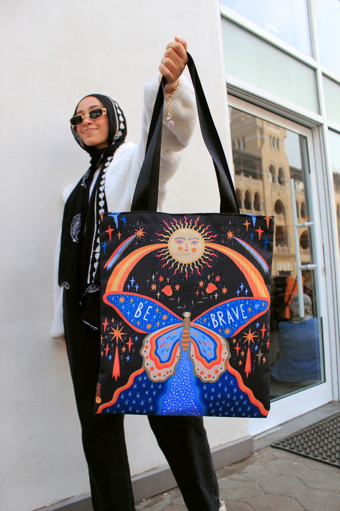 Be Brave Tote Bag