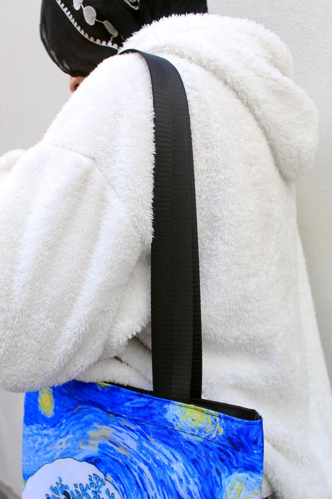 Starry Wave Tote Bag