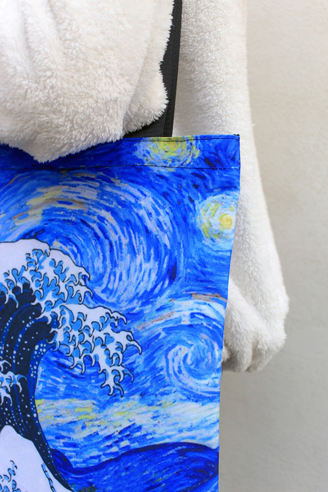 Starry Wave Tote Bag