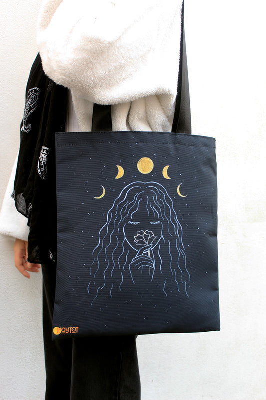 Lunar Serenity Tote Bag