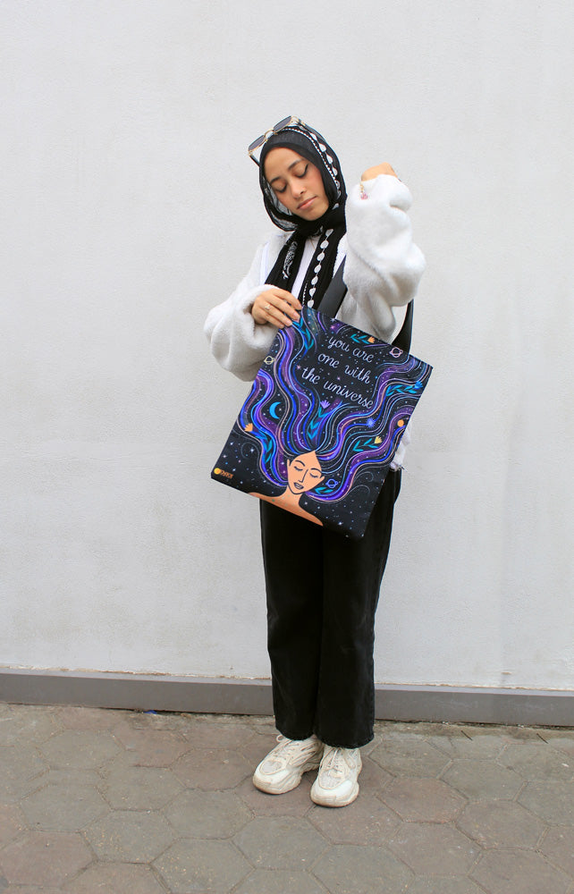 You Are One With The Universe Tote Bag