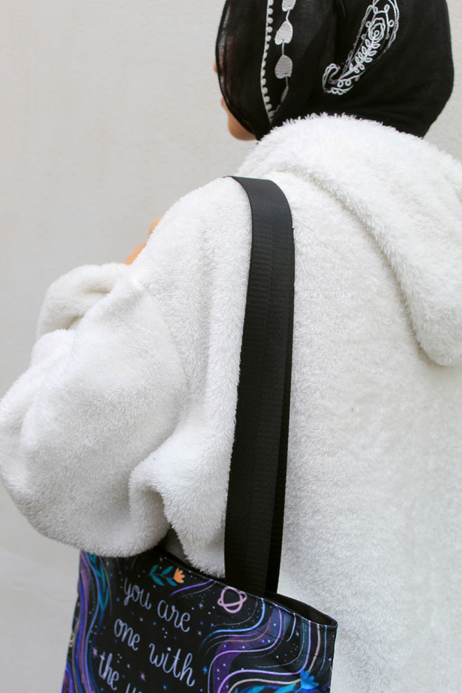 You Are One With The Universe Tote Bag