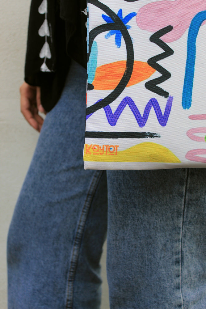 Color Splash Tote Bag