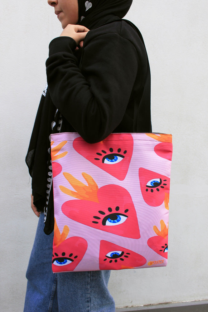 Eyes of Love Tote Bag