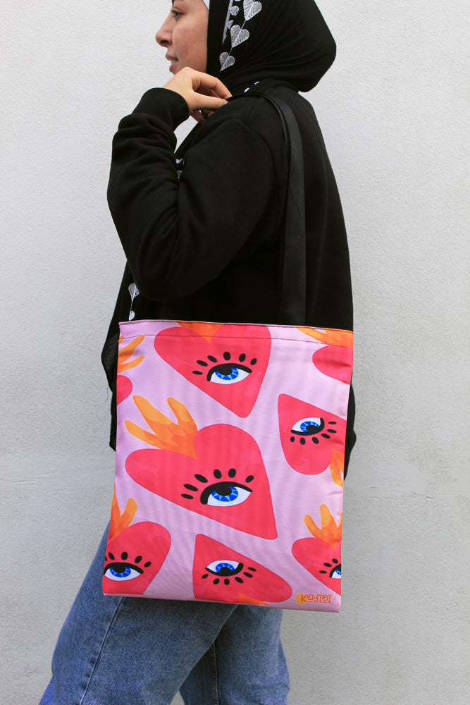Eyes of Love Tote Bag