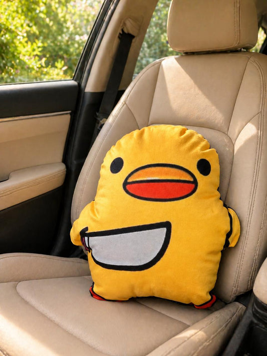 Duck With Knife Cushion