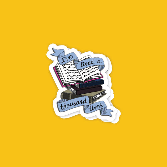 B22 Books Stickers