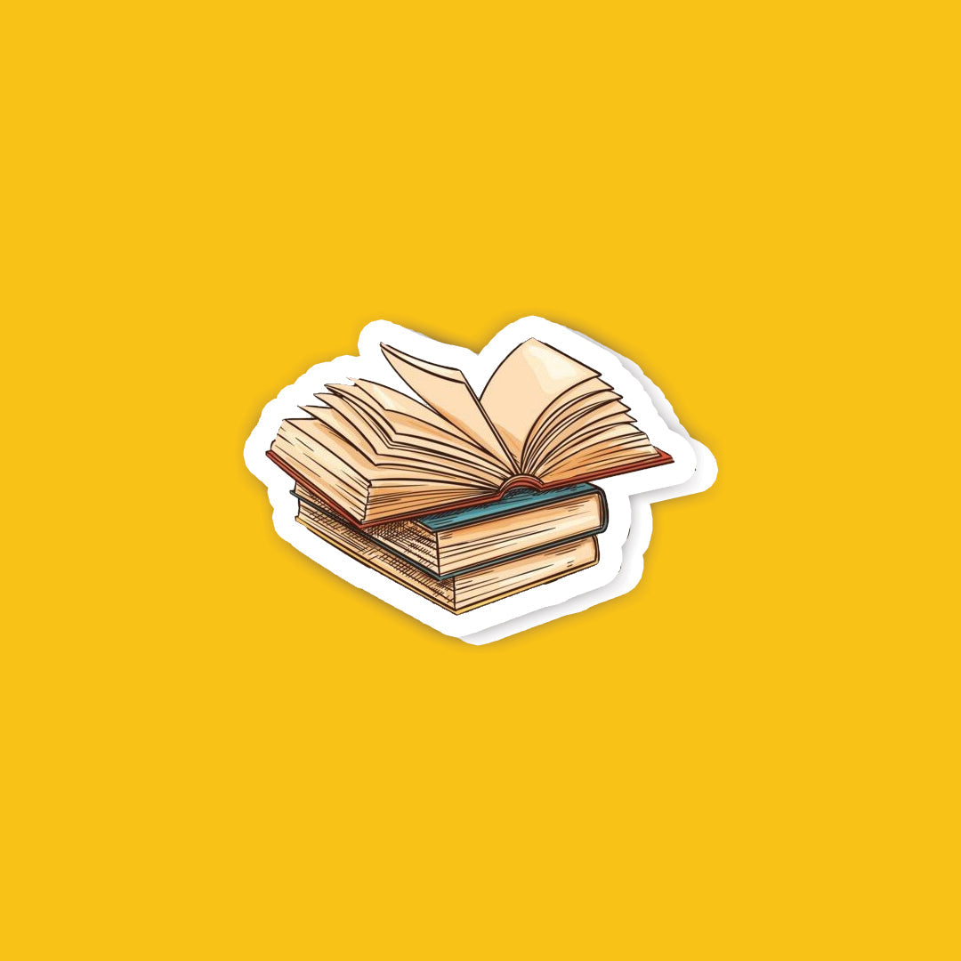 B34 Books Stickers