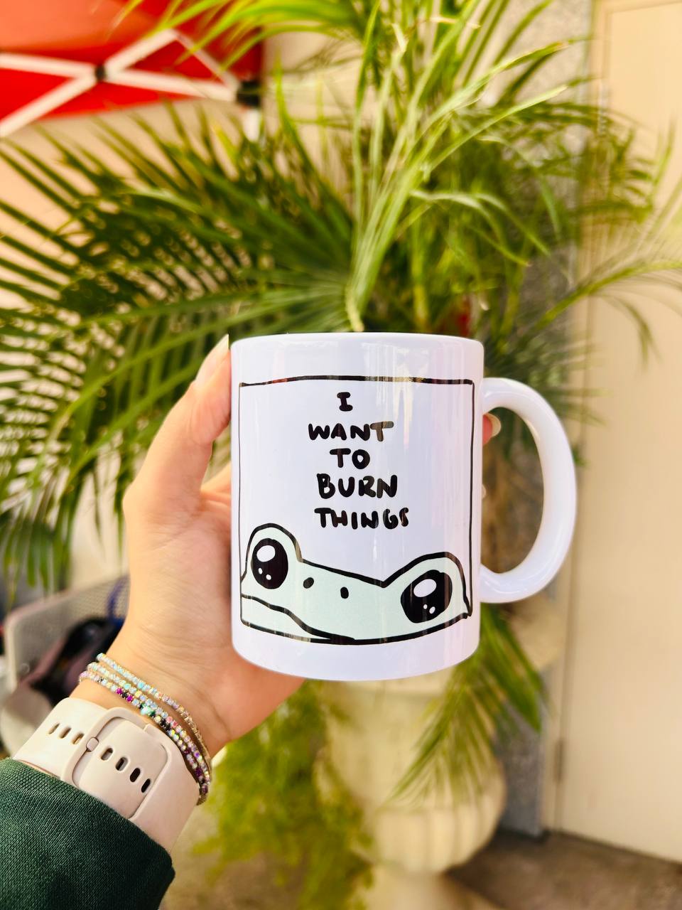I Want To Burn Things Mug