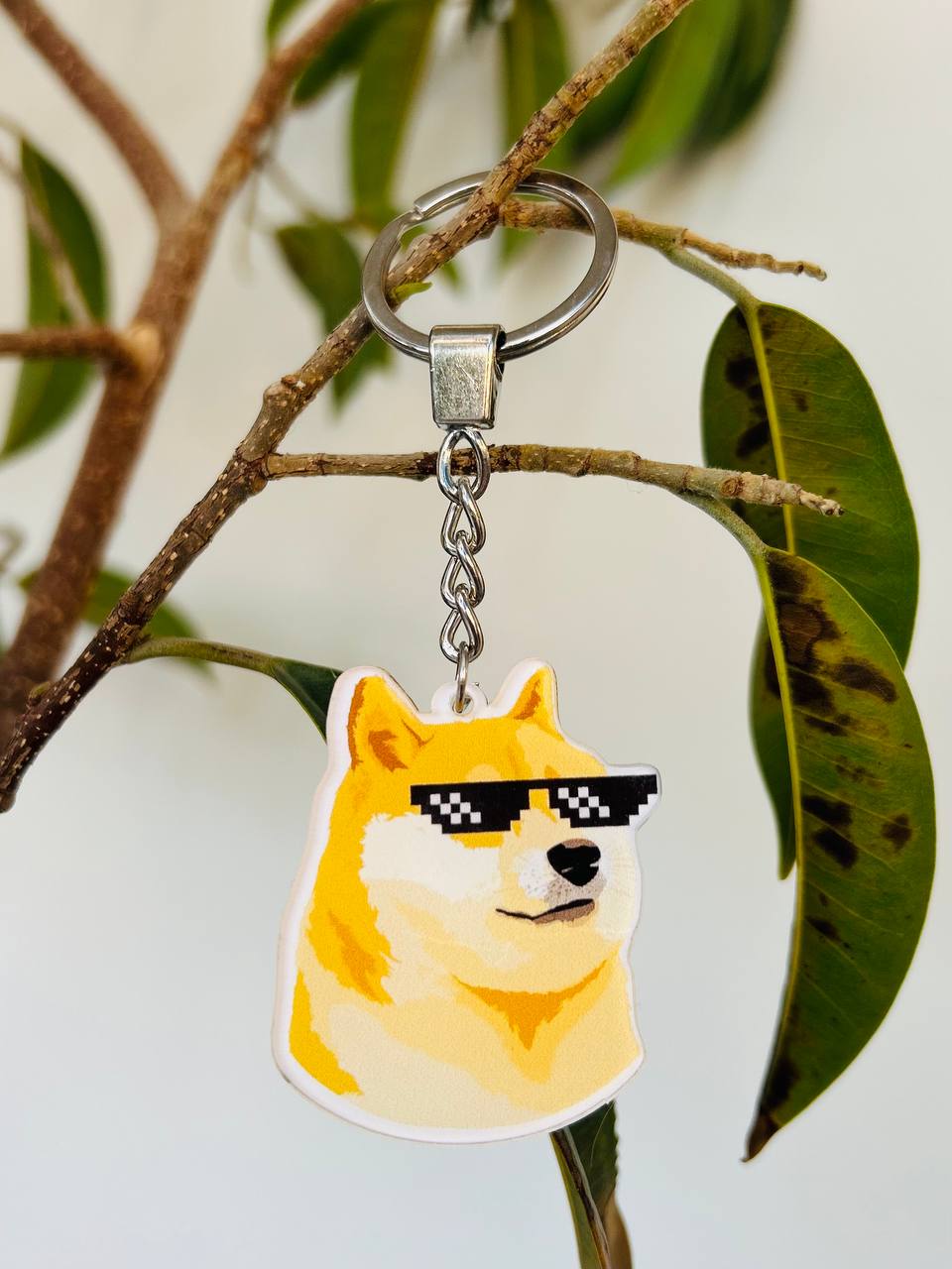 Cool Dog Keychain