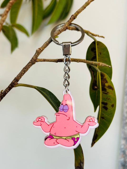 Patrick Star Keychain